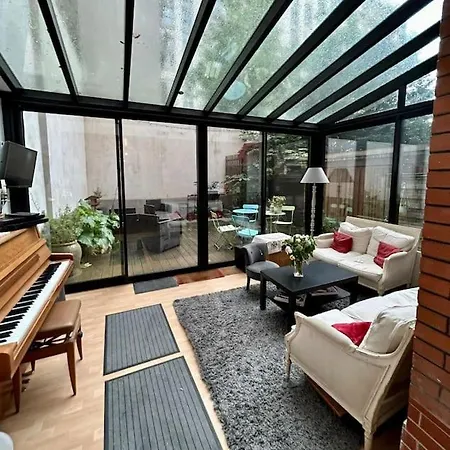 Accord Parfait - Avec Cour Privee 8p Apartament Paryż